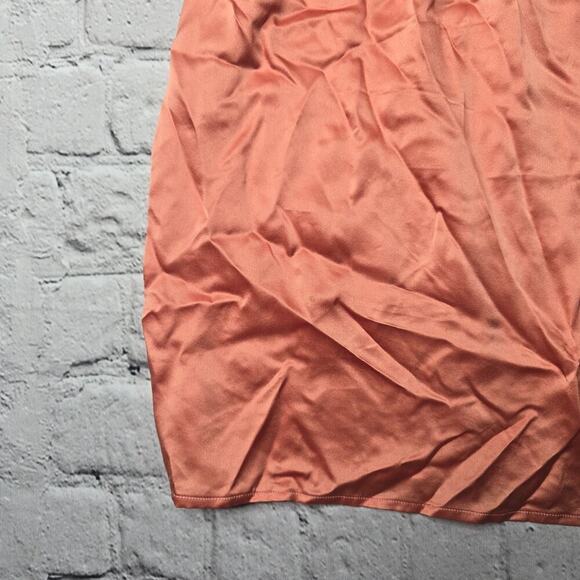 Twelfth Street By Cynthia Vincent 100% Silk Slip A Line Dress Size Small - Picture 6 of 13